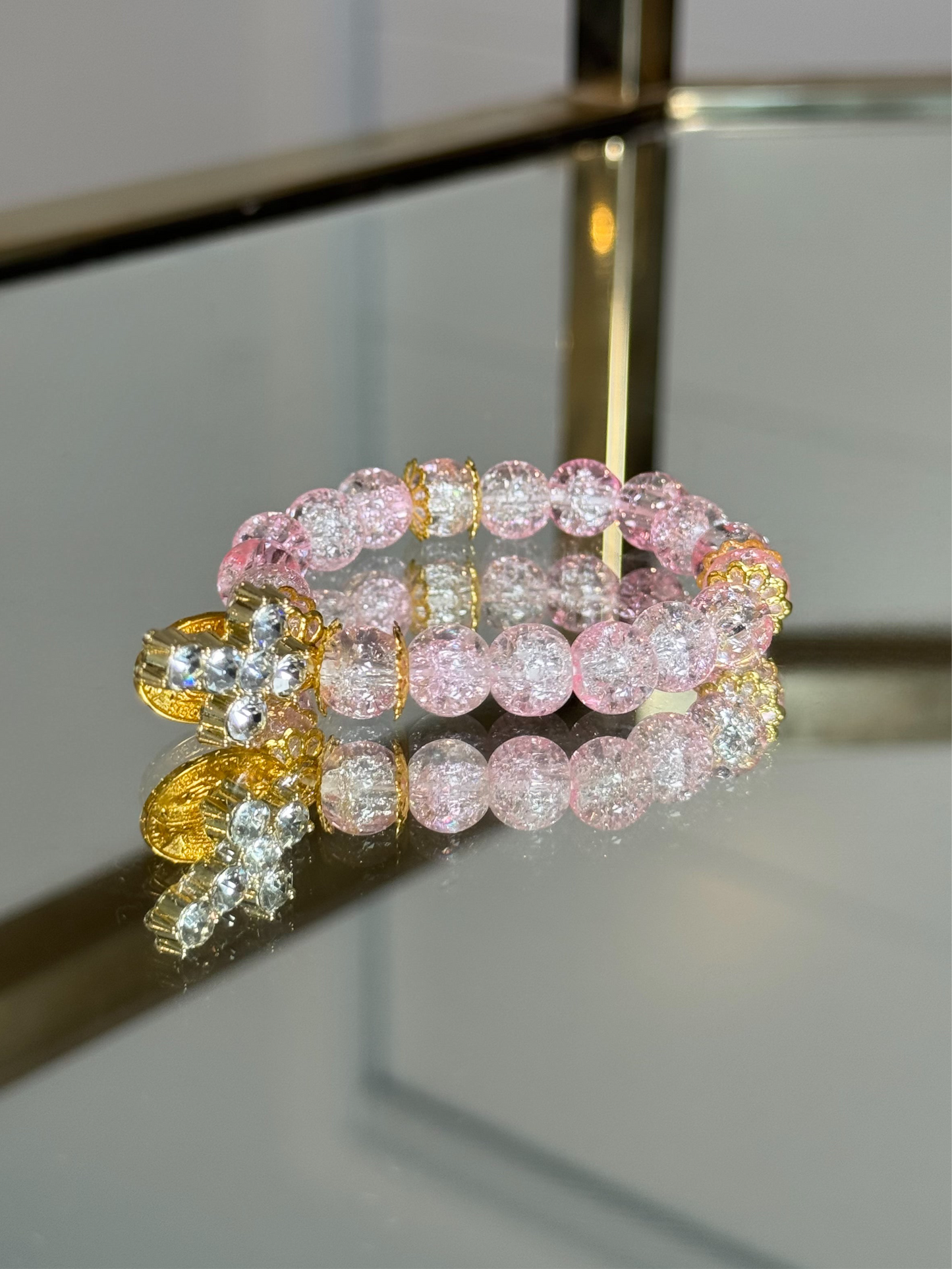 Marian Diamantè Bracelet in Soft Pink