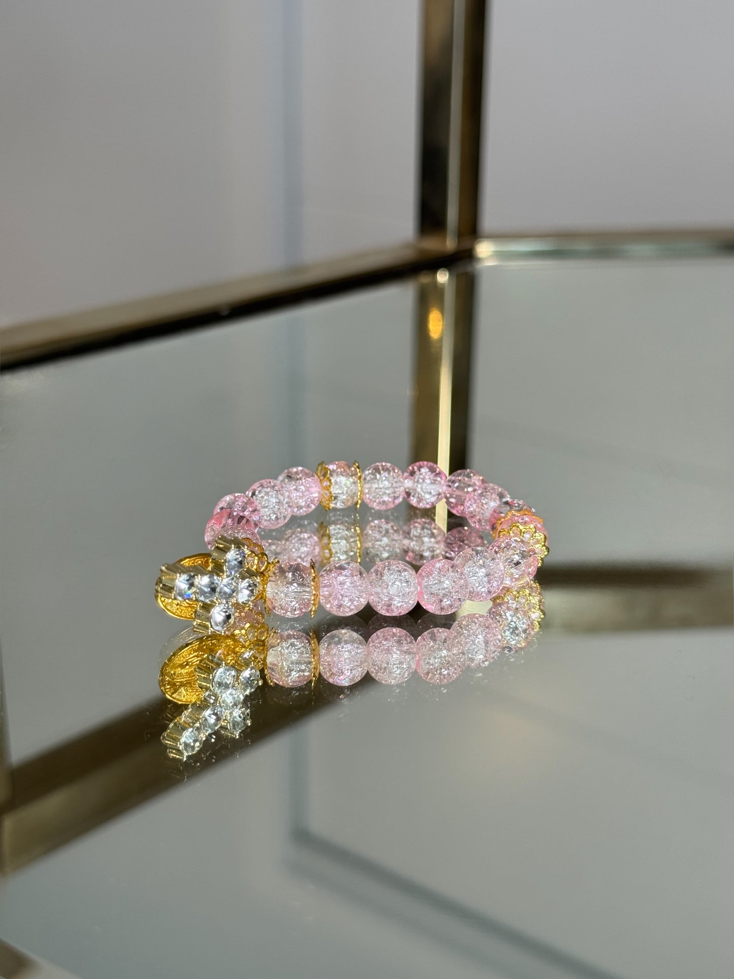 Marian Diamantè Bracelet in Soft Pink
